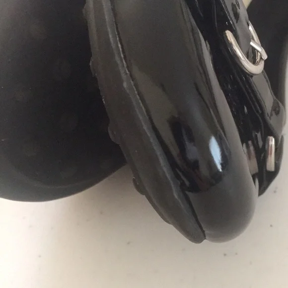 Solesenseability Black Patent Cap Ballet Flats 6 - Picture 11 of 16